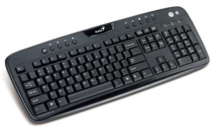کیبورد مالتی مدیا جنیوس مدل kb-220e